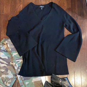 Bell sleeved sweater
